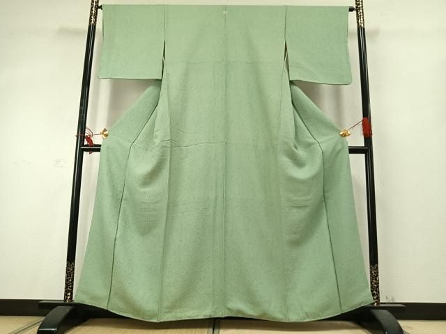 平和屋着物 上質な色無地 夏虫色 正絹 fy