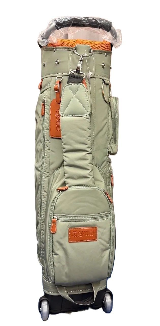 新品未使用品】OOWLS キャスター付きキャディバッグ 9.5型 47インチ 新品未使用品】OOWLS キャスター付きキャディバッグ 9.5型 47インチ