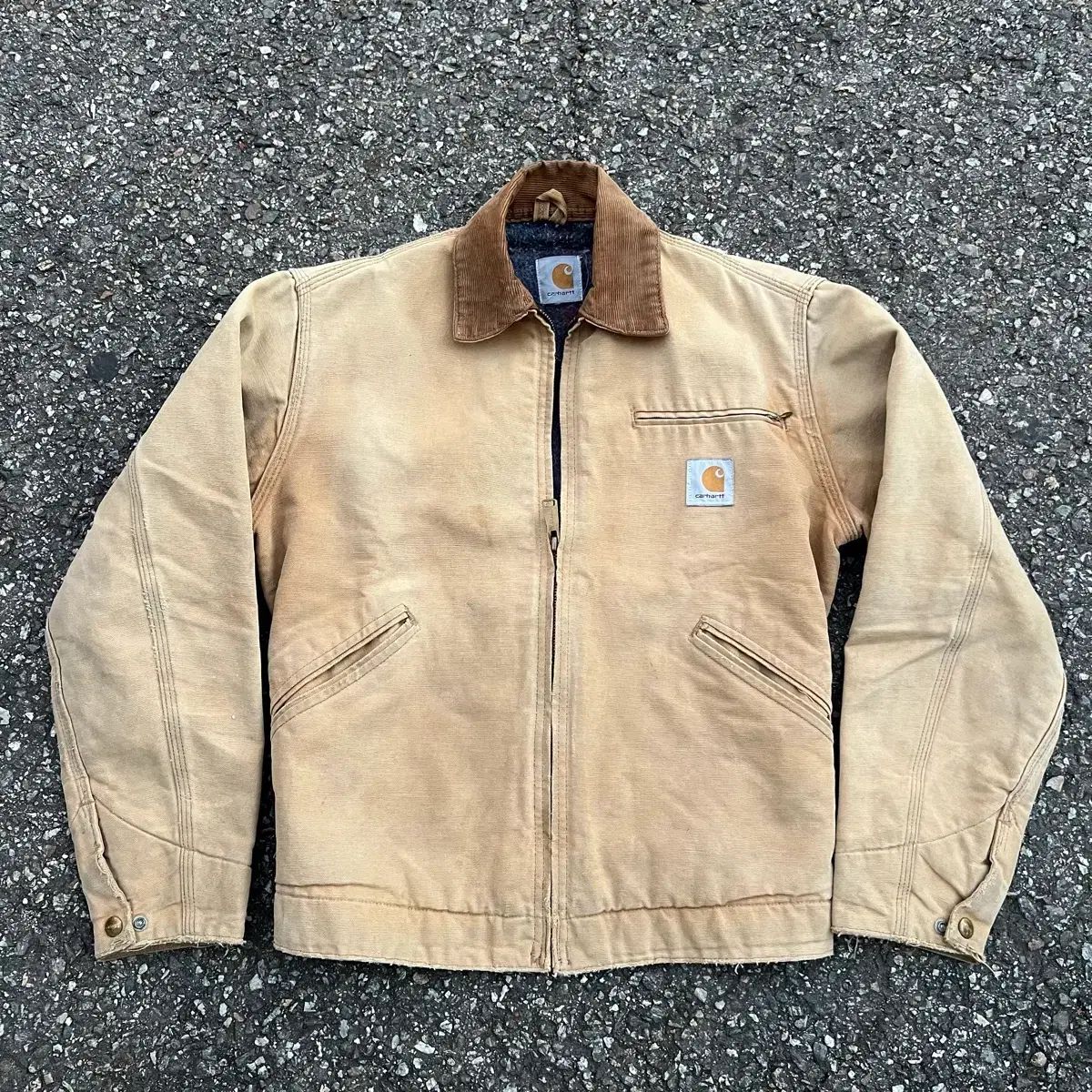 Carhartt カーハート デトロイト ジャケット ブラウン 90s カーハート