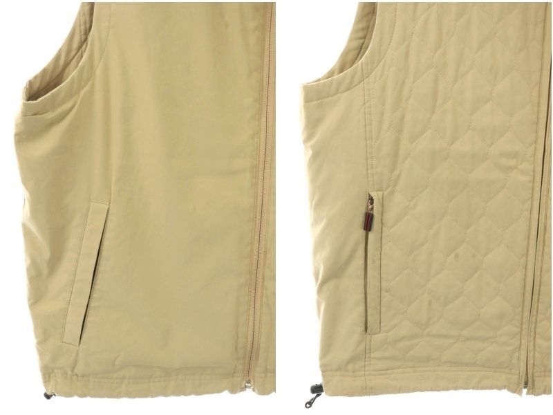 バーバリーゴルフ BURBERRY GOLF ベスト ジップアップ リバーシブル M