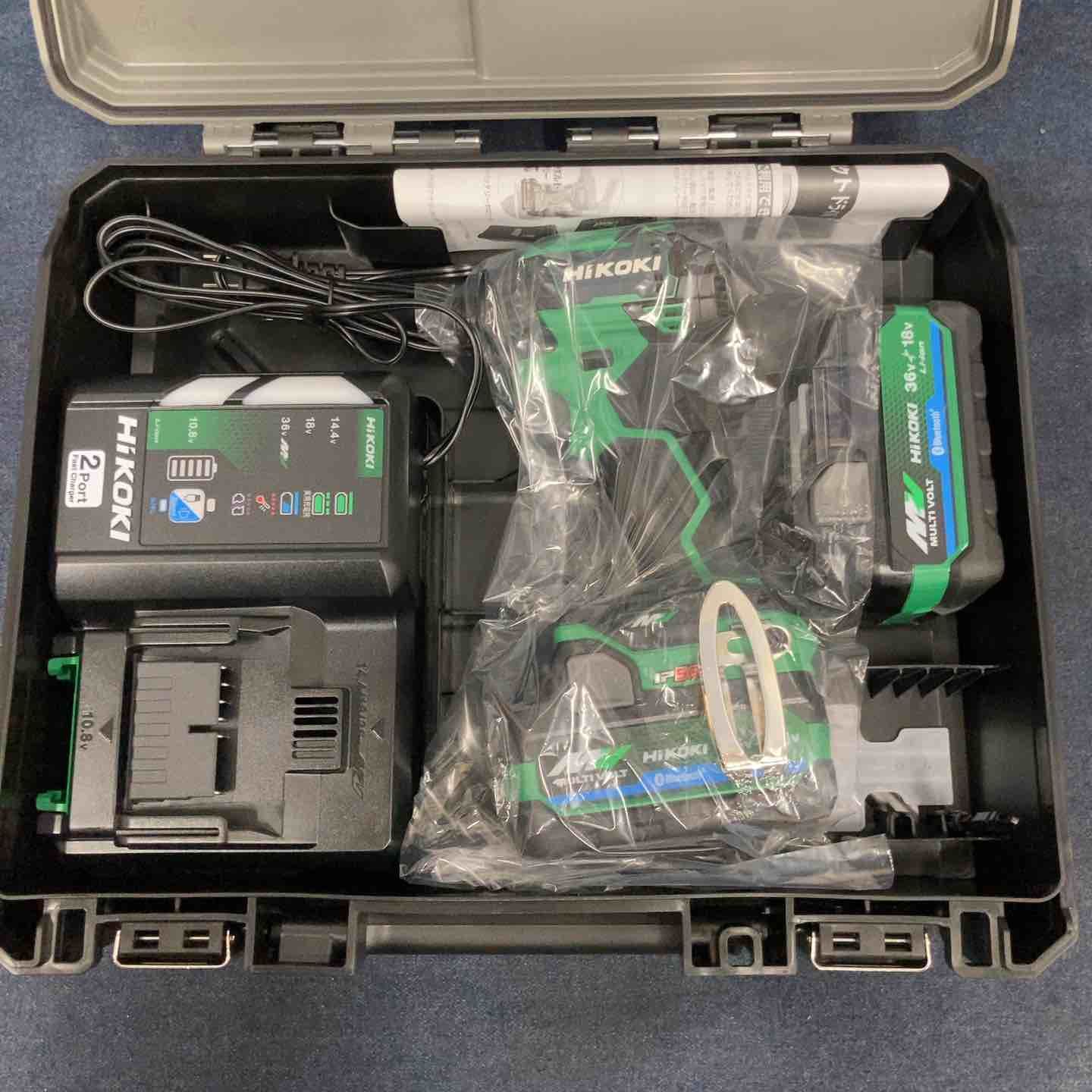 ハイコーキ HIKOKI 旧 日立工機 コードレスインパクトドライバ アグレッシブグリーン WH 36 DD 2 XHLSZ