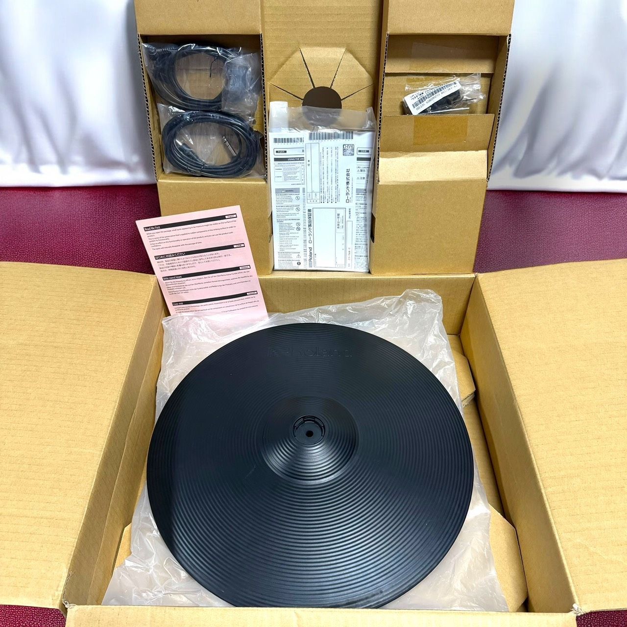 Roland ローランド CY 16 R T シンバルパッド V Cymbal Ride Vドラム 16インチ ライド リアルな打感