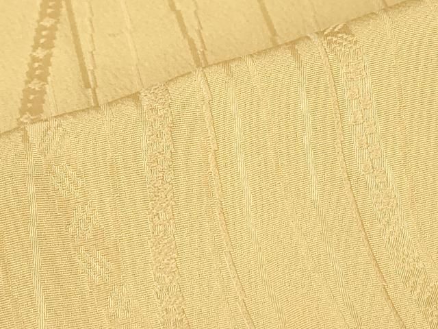  平和屋着物 上質な色無地 蔓帯地紋 蜂蜜色 正絹 az 色無地 着物