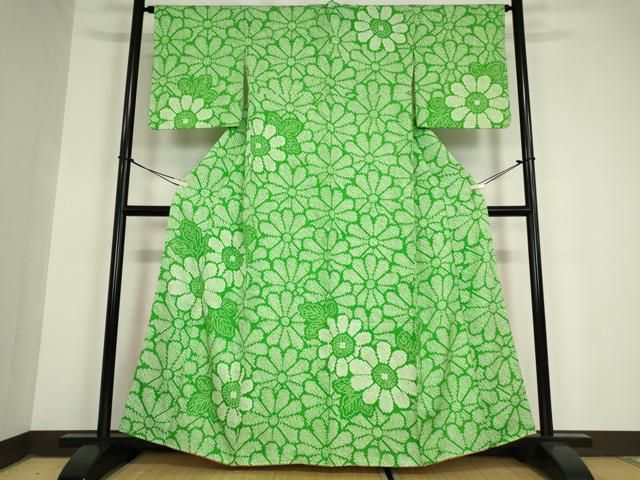 平和屋着物○訪問着 総絞り 菊文 正絹 逸品 DAAY9508az - メルカリ