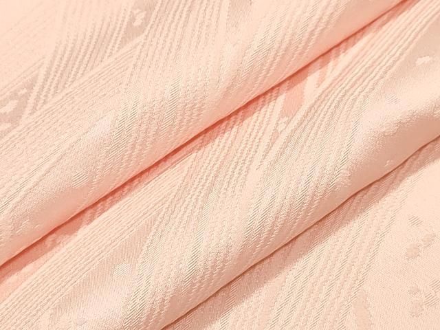 平和屋着物 上質な色無地 吉祥地紋 虹色 正絹 dy