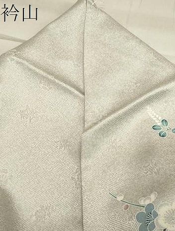 平和屋着物○訪問着 流水 松竹梅 たたき染め 金彩 正絹 逸品