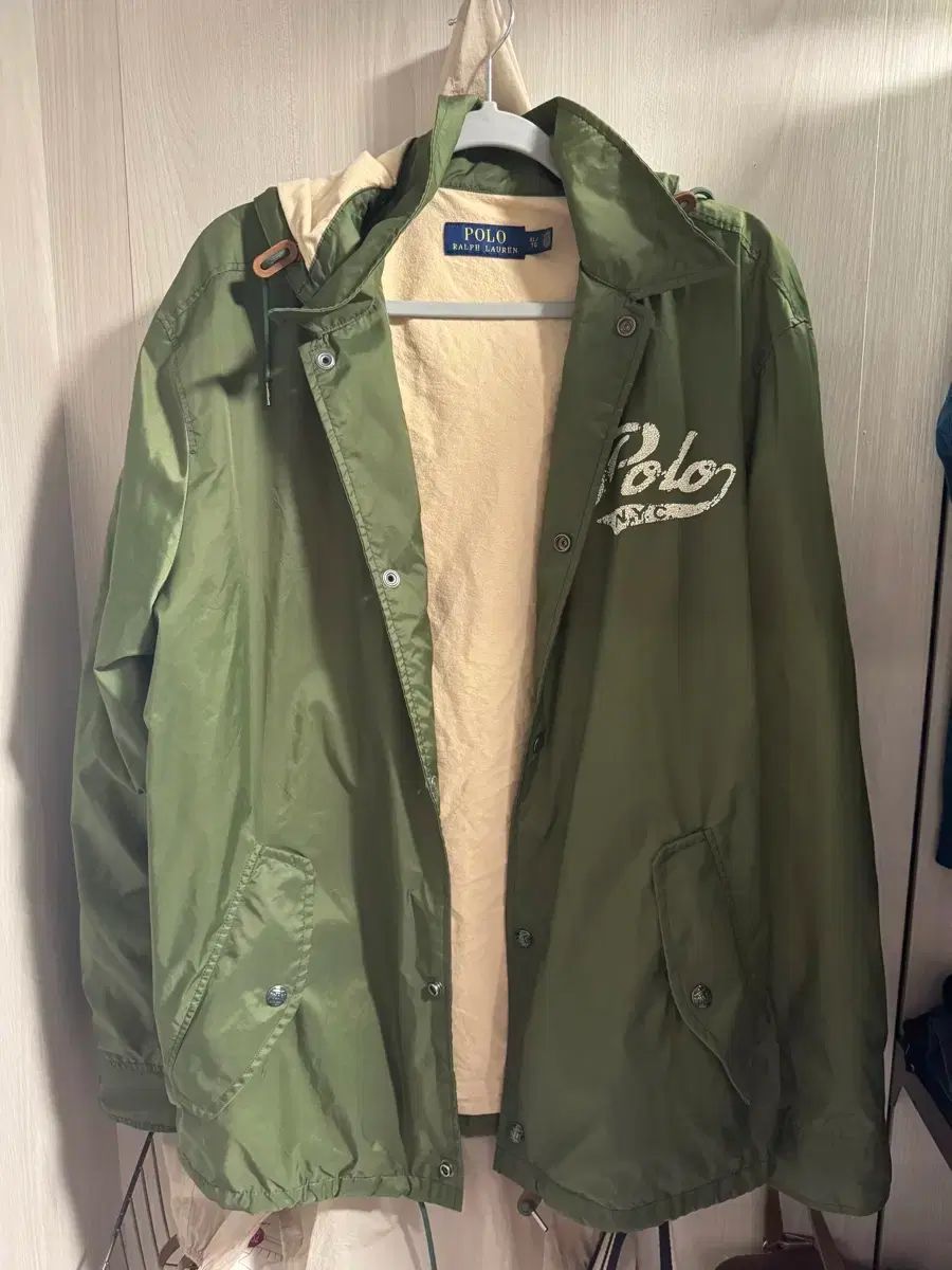 ポロラルフローレン グリーン コーチ ジャケット - メルカリ