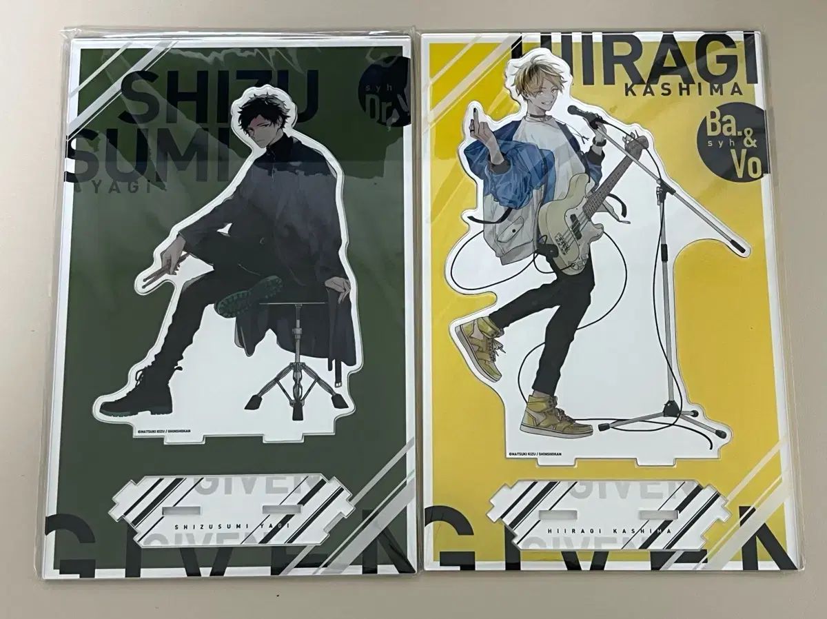GIVEN ギヴン 展示会 BIGアクリルスタンド 柊シズスミ まとめ 【公式通販】