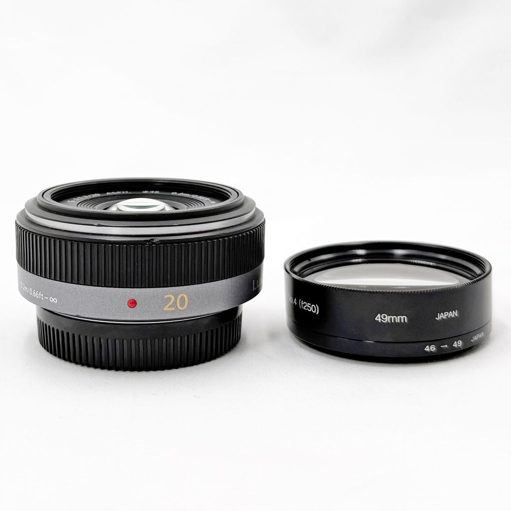 【中古実用品】LUMIX G 20mm F1.7 ASPH. レンズ パナソニック Panasonic LUMIX G 20mm F1.7 ASPH. 単焦点レンズ ミラー