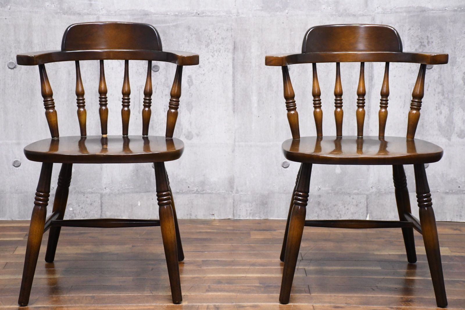 EKC99 飛騨産業 HIDA キツツキ 穂高シリーズ C81 ウィンザーチェア 2脚