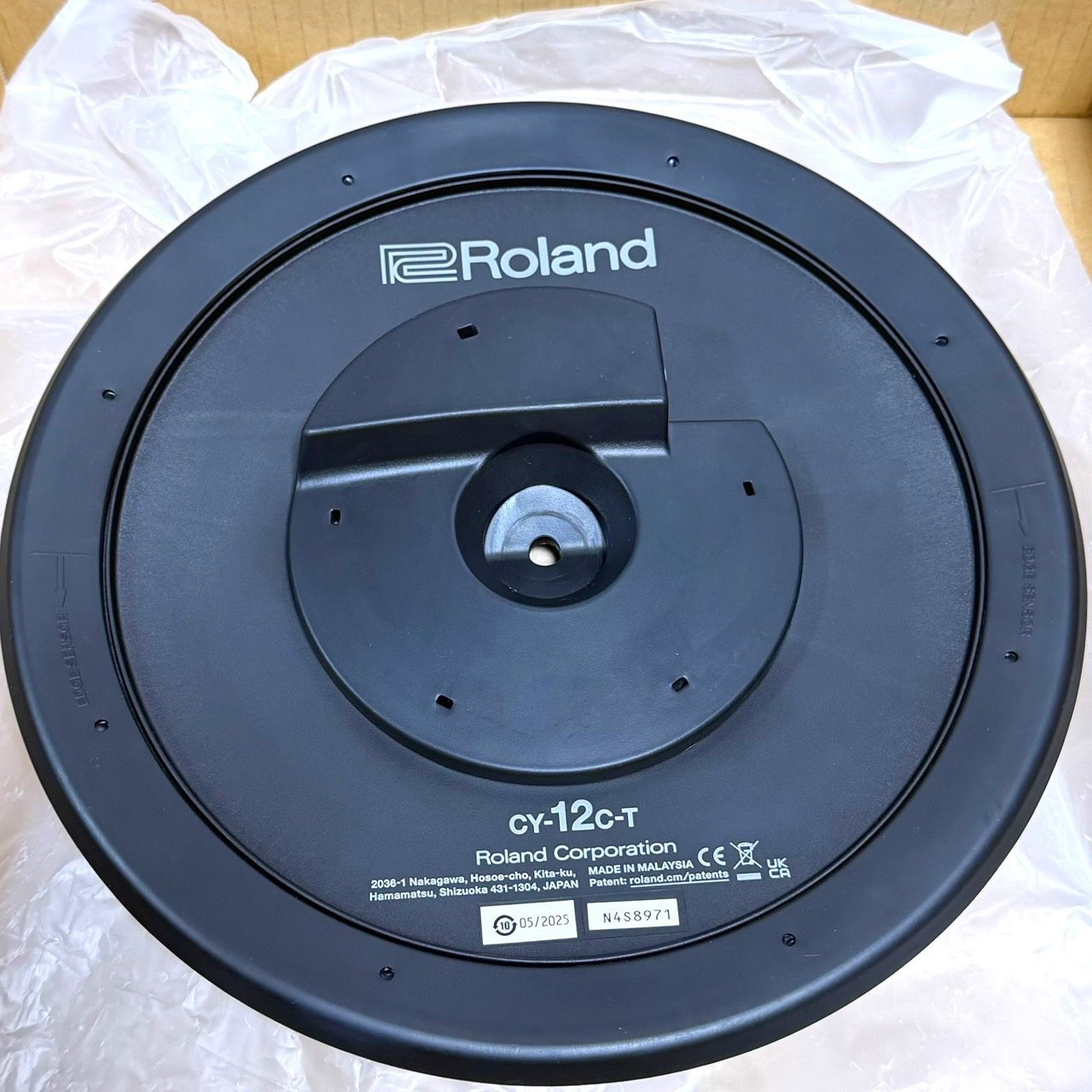 ☆未使用品 Roland ローランド CY-12C-T Vシンバルパッド クラッシュ V