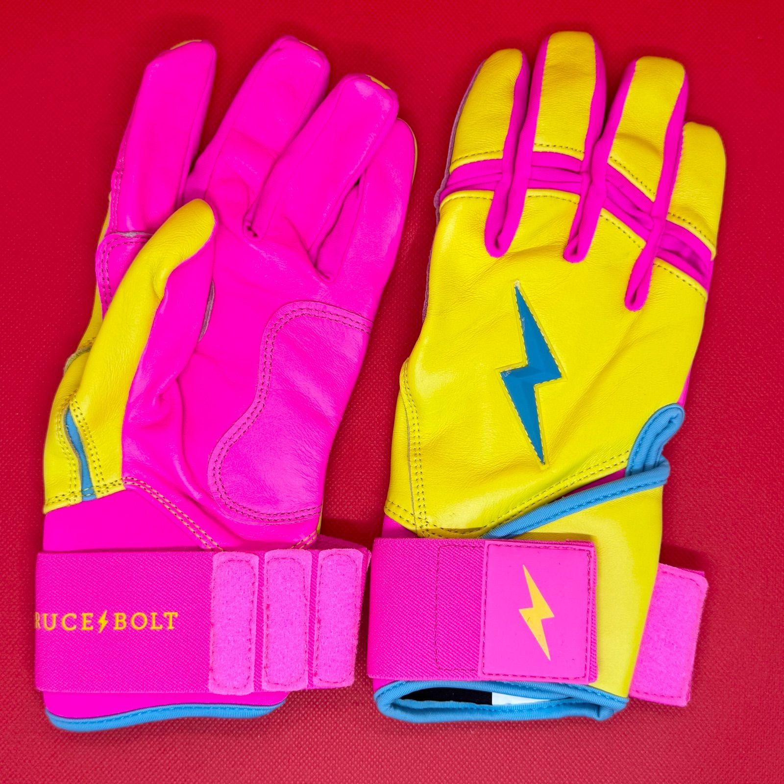 ブルースボルト バッティンググローブ ロングカフ カリビアンイエロー