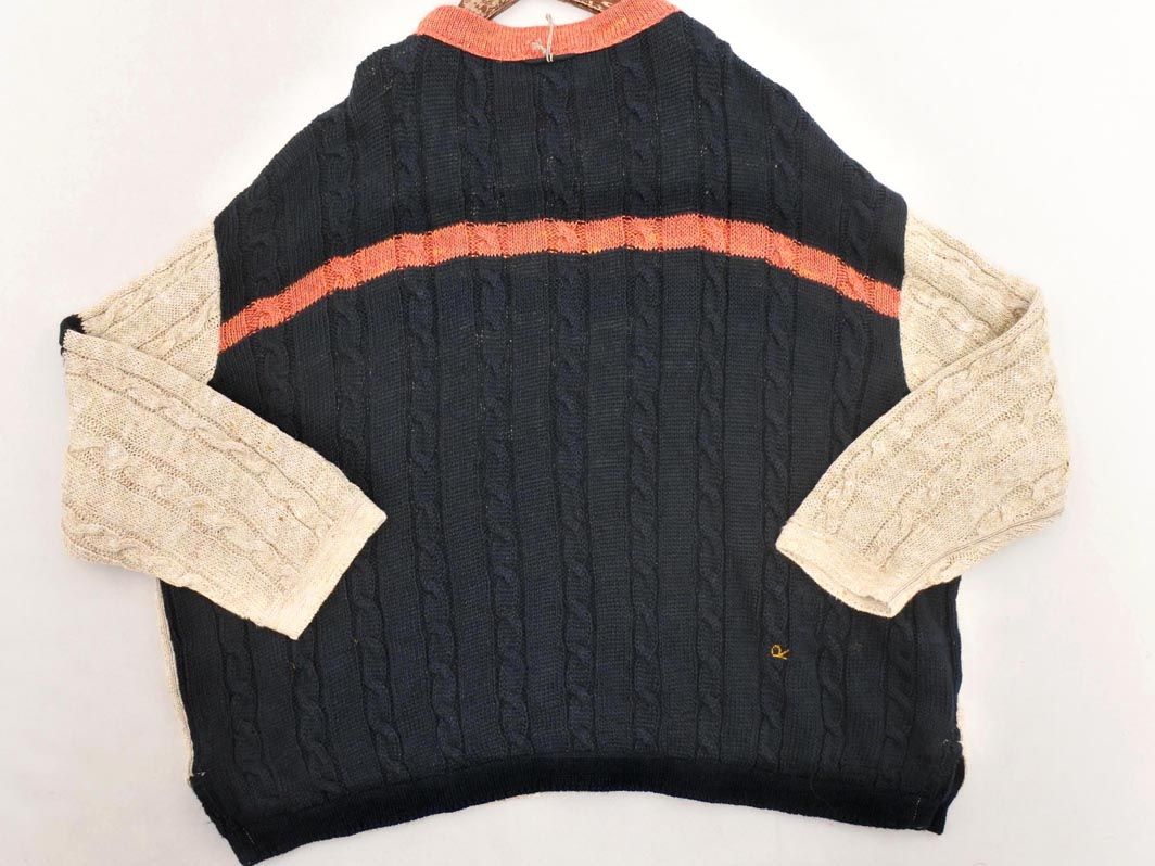 美品 45rpm 45アールピーエム 70280071 リネン混 トリコロール  