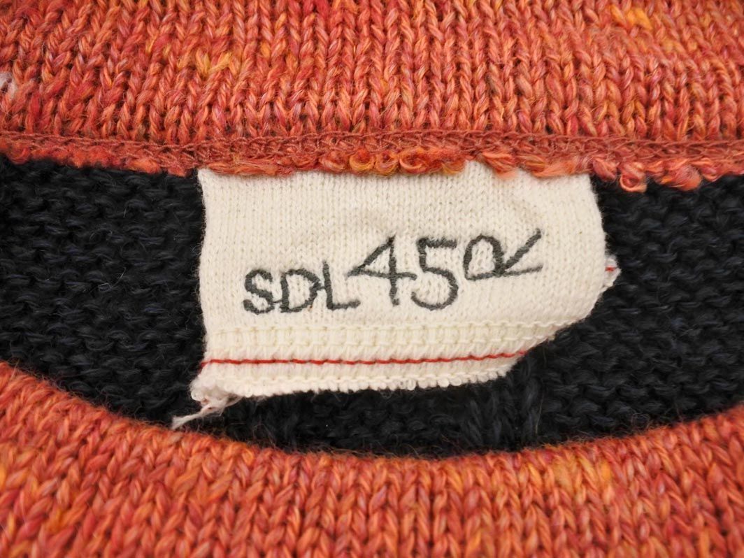 美品 45rpm 45アールピーエム 70280071 リネン混 トリコロール  