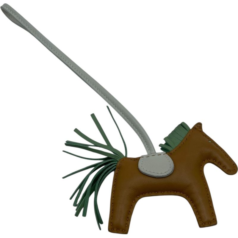 エルメス HERMES ロデオPM Y刻 セサミ クレ ヴェールクリケット レディース チャーム