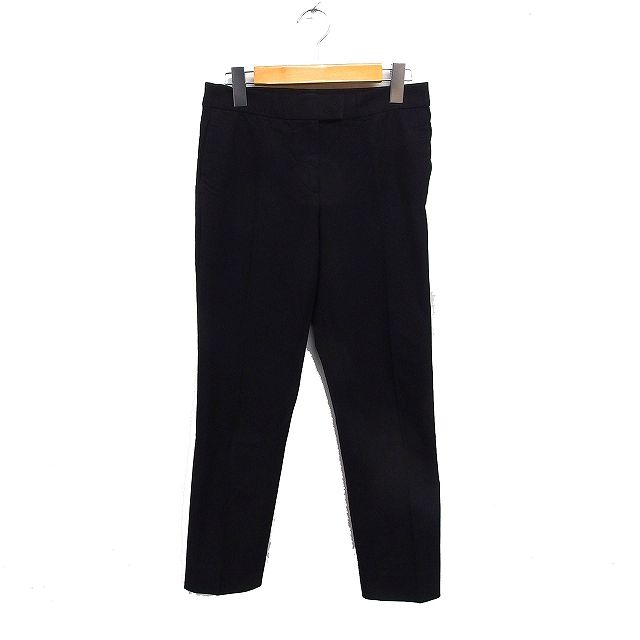 ジョセフ JOSEPH スリム テーパード パンツ センタープレス 無地 34