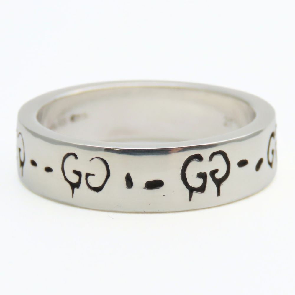 中古】 グッチ リング・指輪 ゴースト 21 シルバー925 約7.3g シルバー