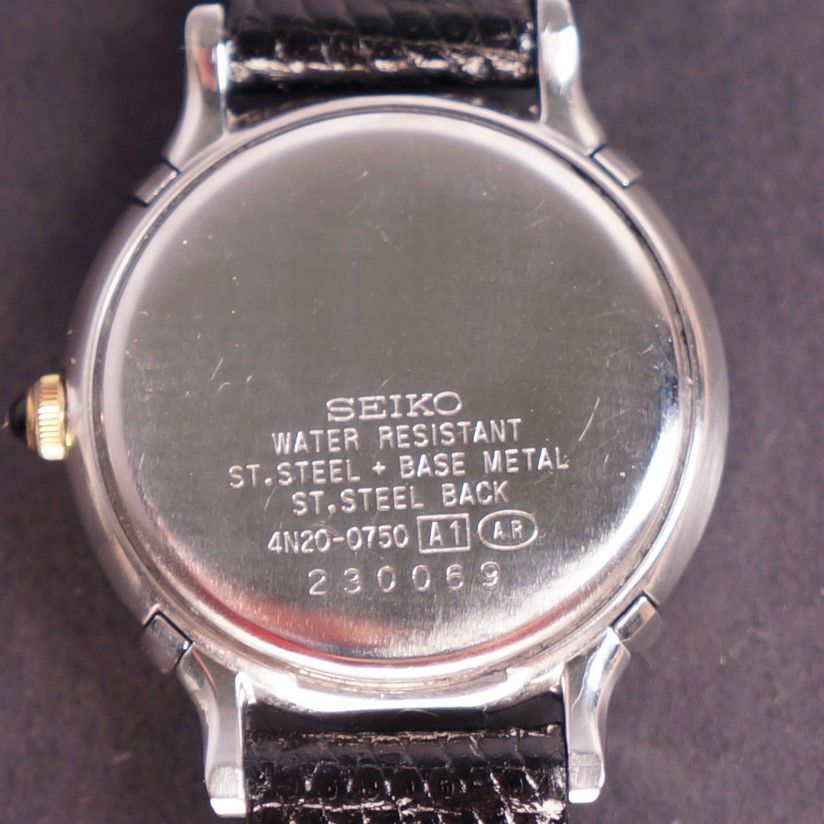 稼働品】SEIKOエクセリーヌ 電池、ベルト交換済 - メルカリ