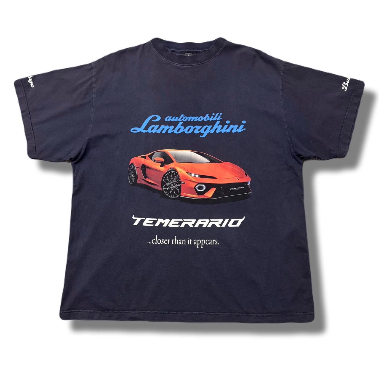 BALENCIAGA バレンシアガ ランボルギーニ 25FW ロゴプリントオーバー