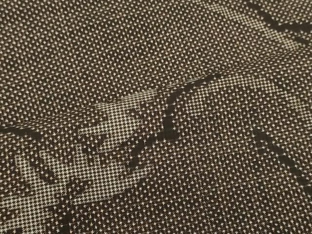 平和屋着物□本場大島紬 7マルキ 枝花文 正絹 逸品 CABA0152oy - メルカリ