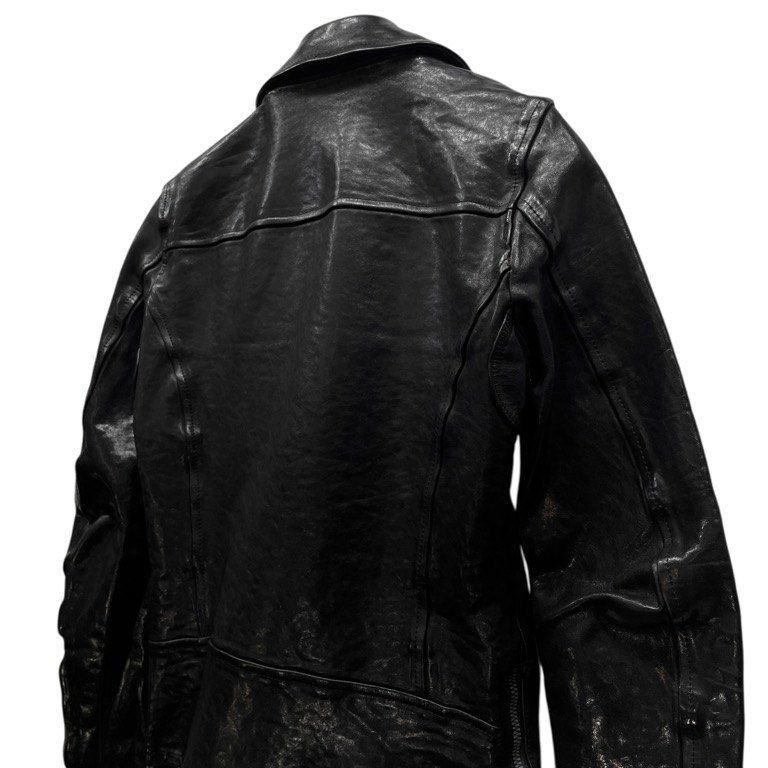 ISAMU KATAYAMA BACKLASH インタリアンショルダーガーメントダイレザー
