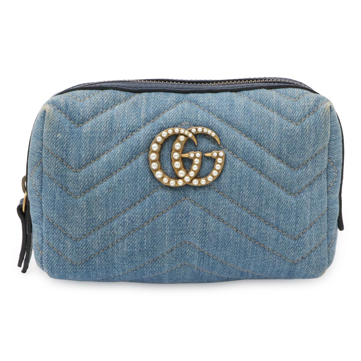 GUCCI グッチ GGマーモント コスメティックケース 化粧ポーチ マルチ