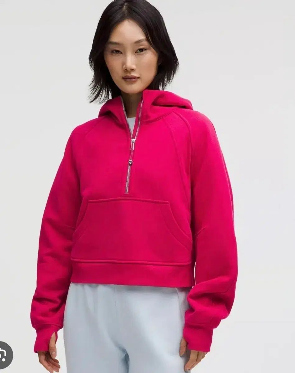 ルルレモン ジップアップ 約弱起毛 フーディー