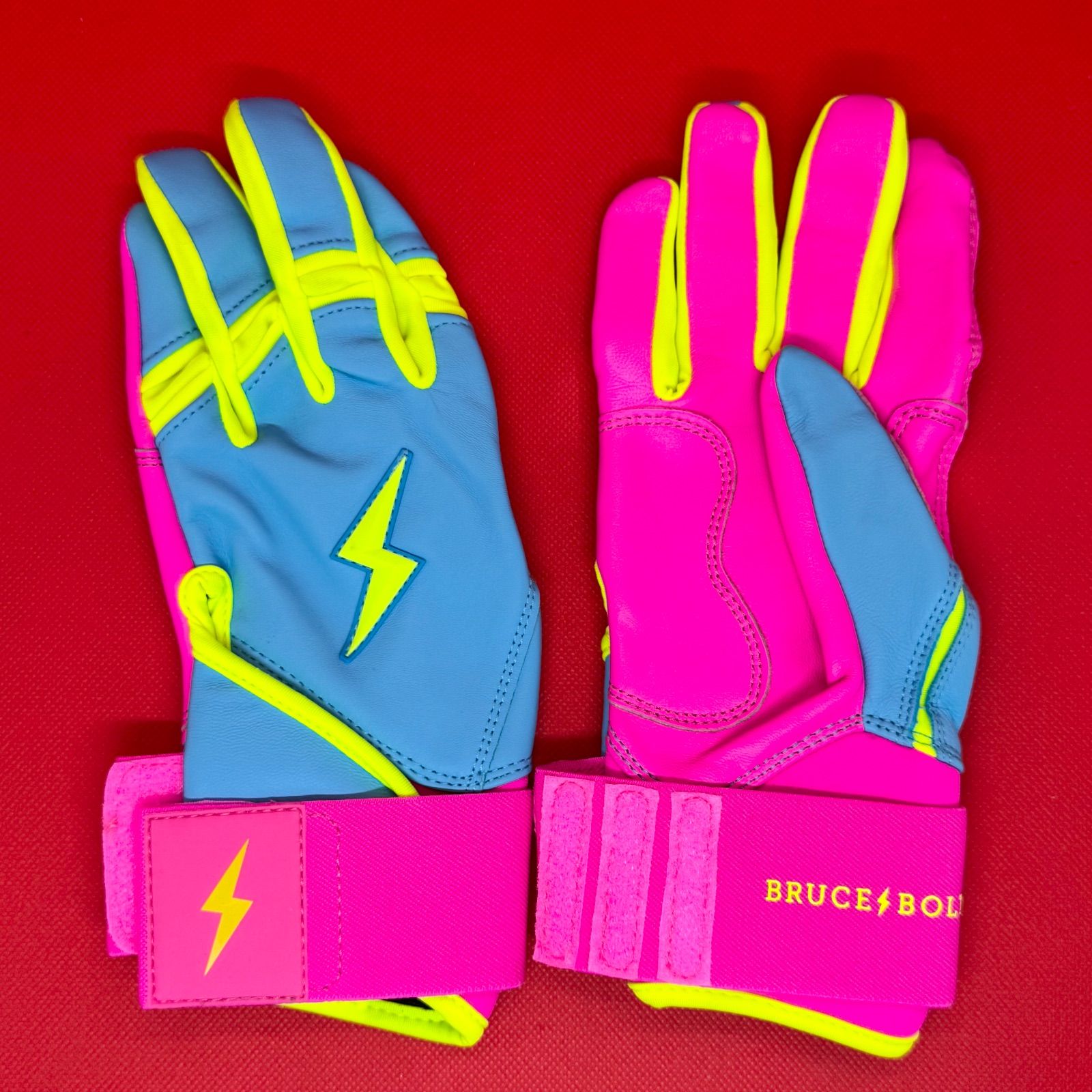 ブルースボルト バッティンググローブ ロングカフ カリビアンブルー