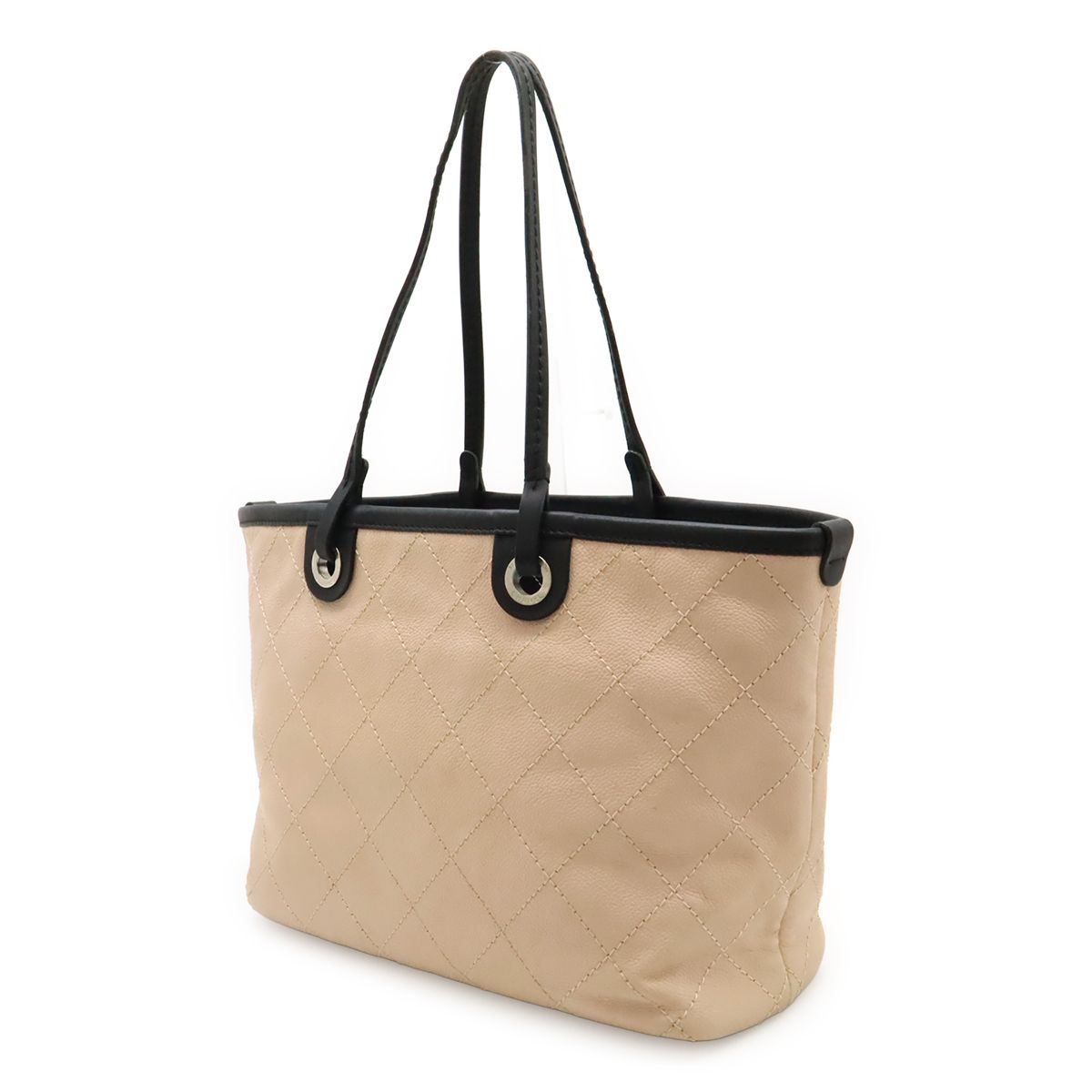 CHANEL シャネル オンザロード ワイルドステッチ ココマーク トート