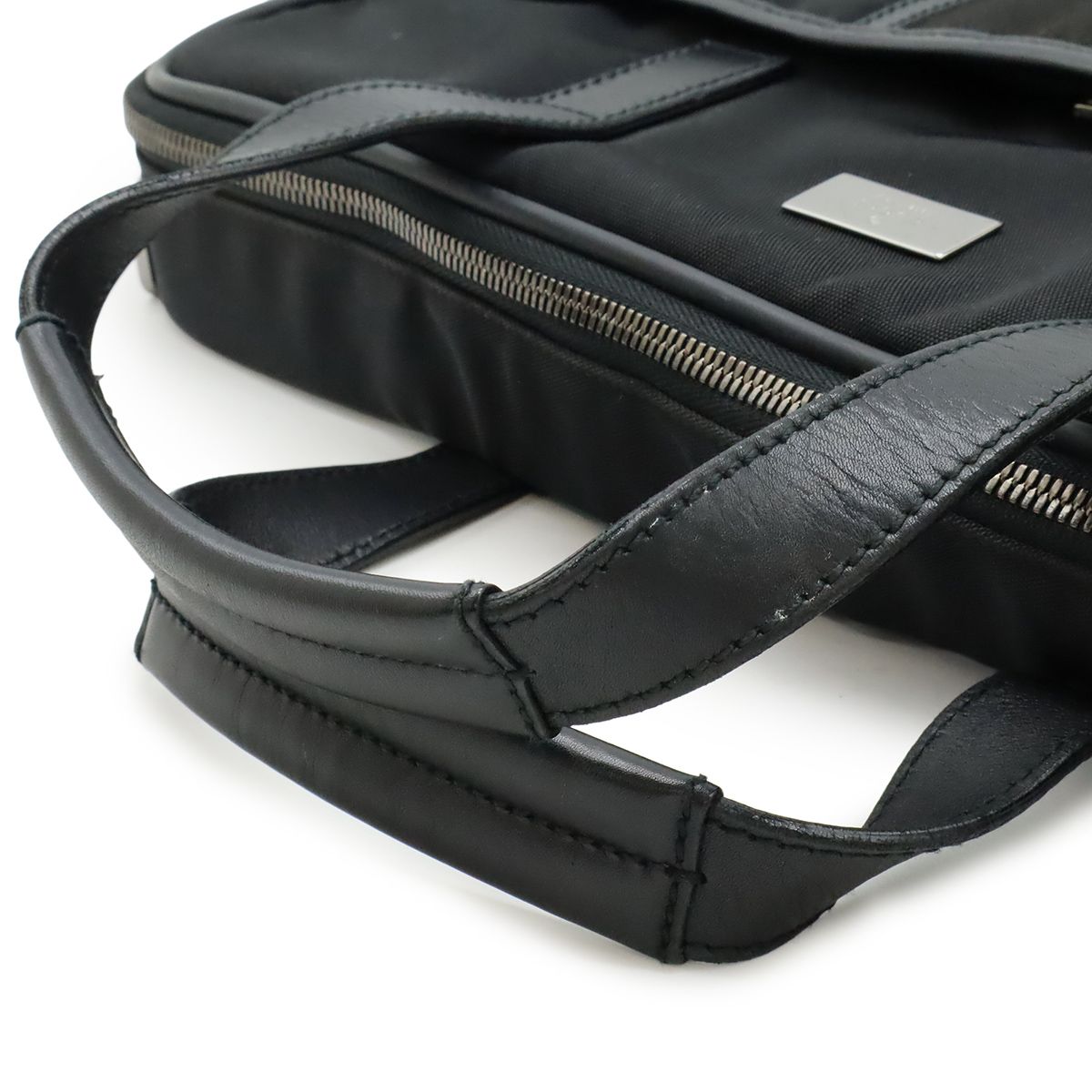 GUCCI グッチ ロゴプレート ビジネスバッグ ブリーフケース 書類カバン