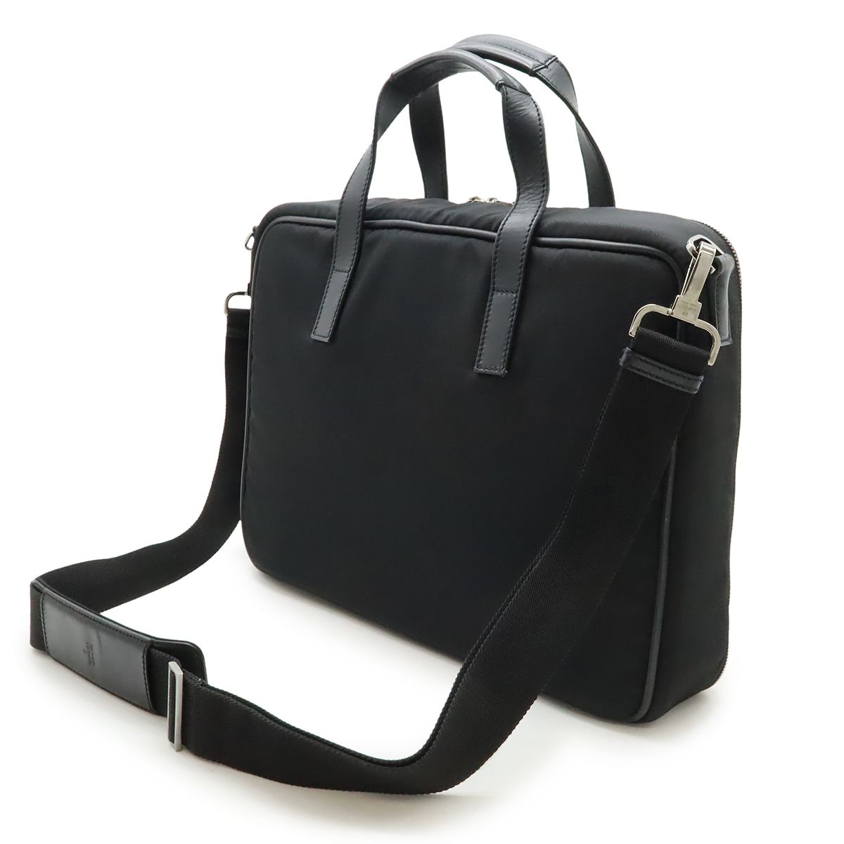 GUCCI グッチ ロゴプレート ビジネスバッグ ブリーフケース 書類カバン