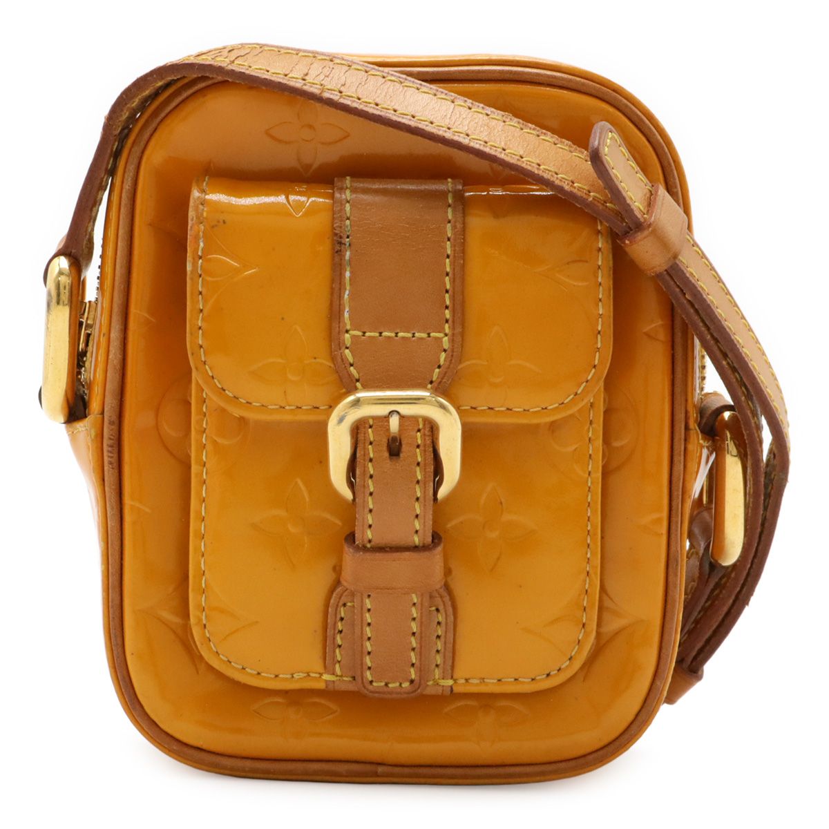 LOUIS VUITTON ルイ ヴィトン モノグラムヴェルニ クリスティPM