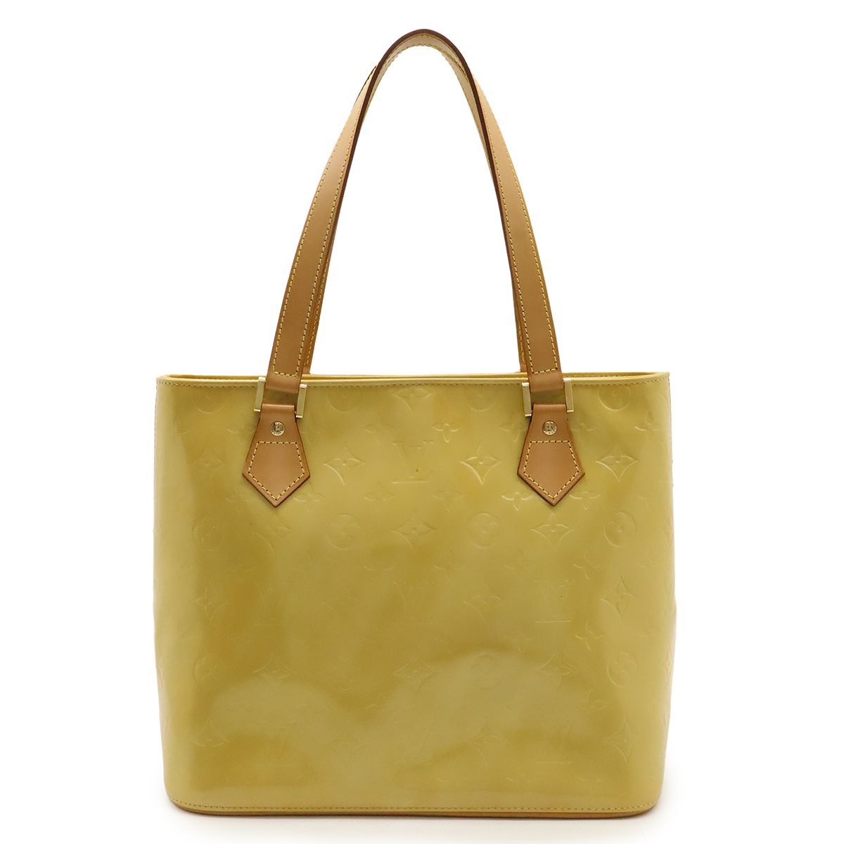 LOUIS VUITTON ルイ ヴィトン モノグラムヴェルニ ヒューストン トート