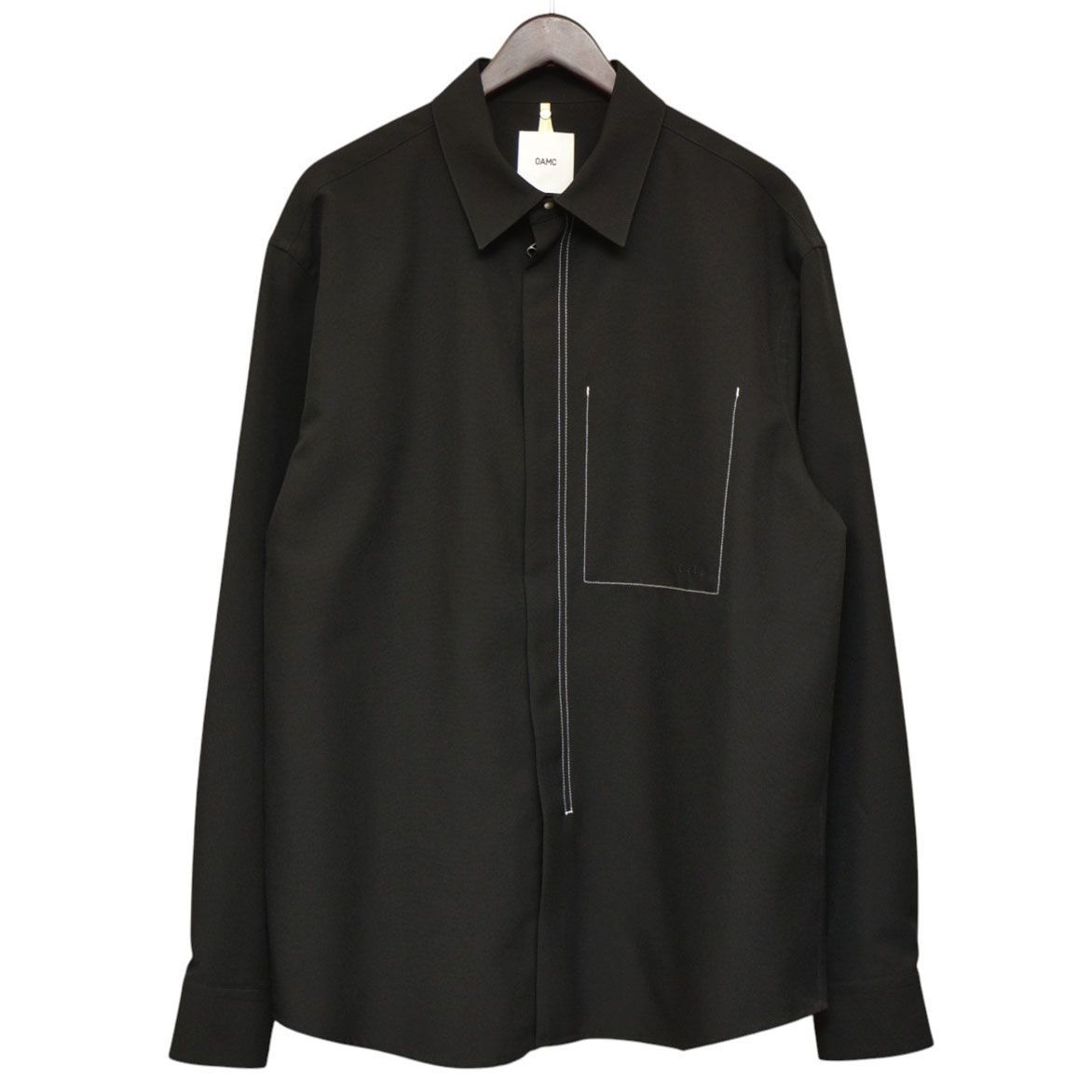 【美品】OAMC IAN SHIRTシャツ Edition別注ブラック M OAMC / Peacemaker Ian Shirt シャツブルゾン｜トゥモロ－ランドの