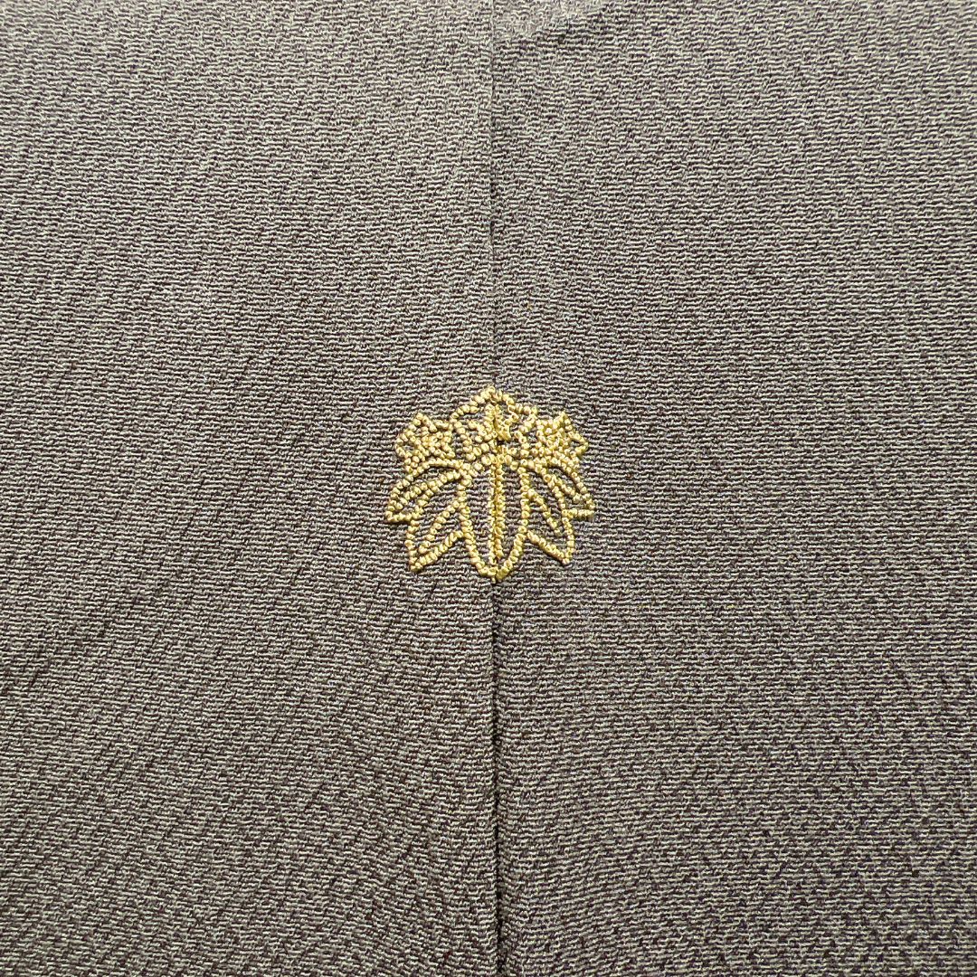 付け下げ 刺繍 金彩 絞り 色紙重ね 鹿の子 波 着物 115b d ms - メルカリ