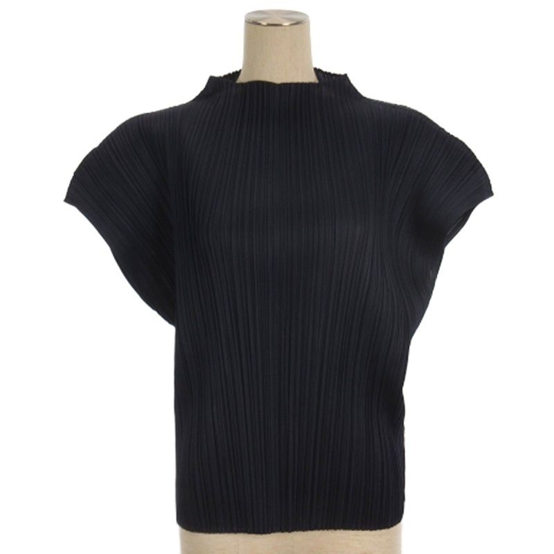 プリーツプリーズ PLEATS PLEASE イッセイミヤケ ハイネック プリーツ