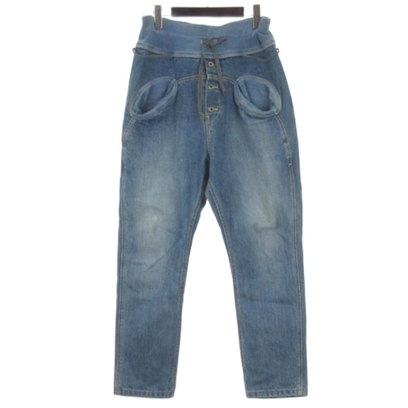 キャピタル kapital デニム ヌーベル パンツ インディゴ M - メルカリ