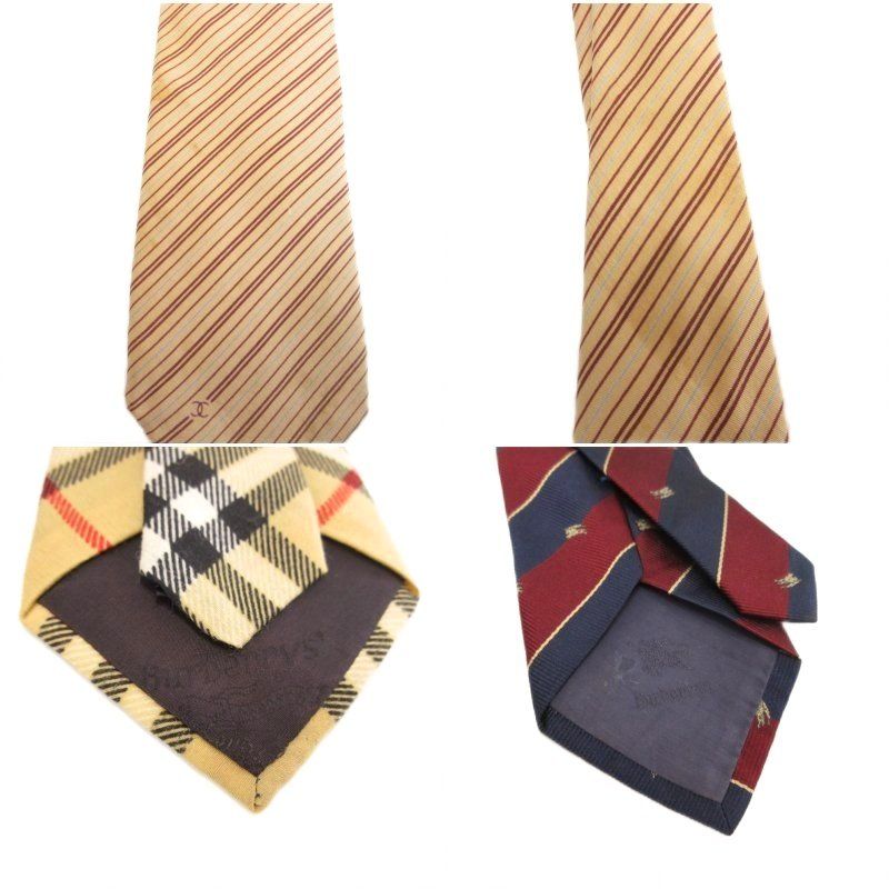 シャネル CHANEL セリーヌ バーバリーズ等 他ブランド ネクタイ 8本