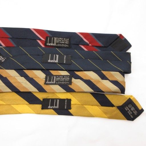 ダンヒル dunhill アクアスキュータム DAKS 他ブランド ネクタイ 9本