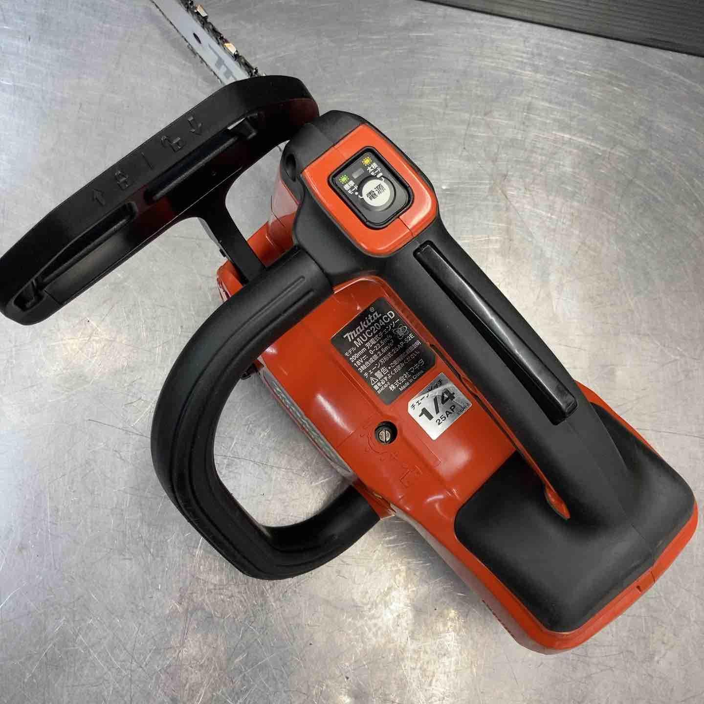  品 マキタ Makita 充電式チェンソー 18 V 6.0 Ah 付 チェーンソー 切断工具 切断機