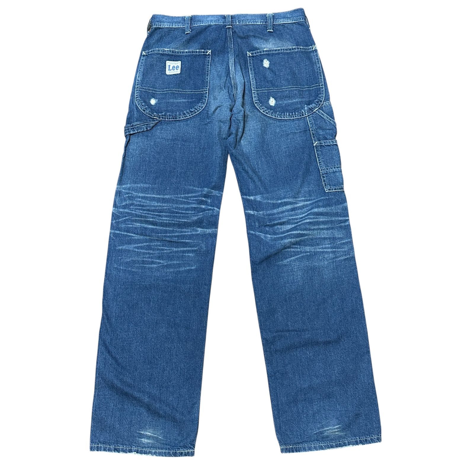 LEE 40288 ペインター ワークデニムパンツ ルーズ ストレート ブルー