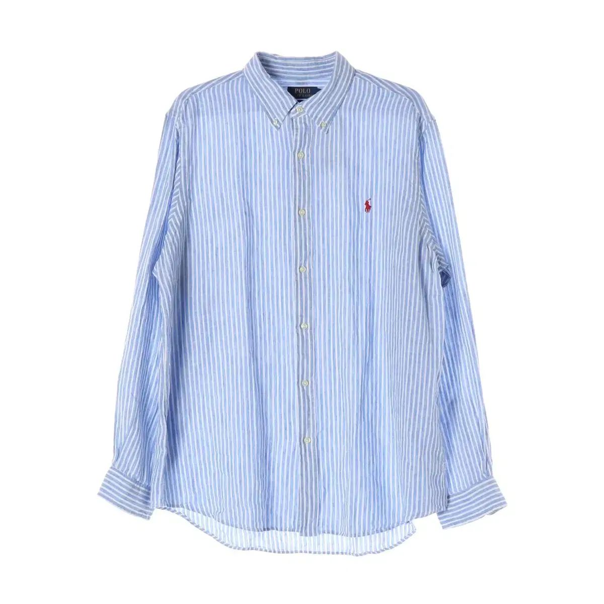 新品)POLO RALPH LAUREN ポロラルフローレン リネン100% ストライプ