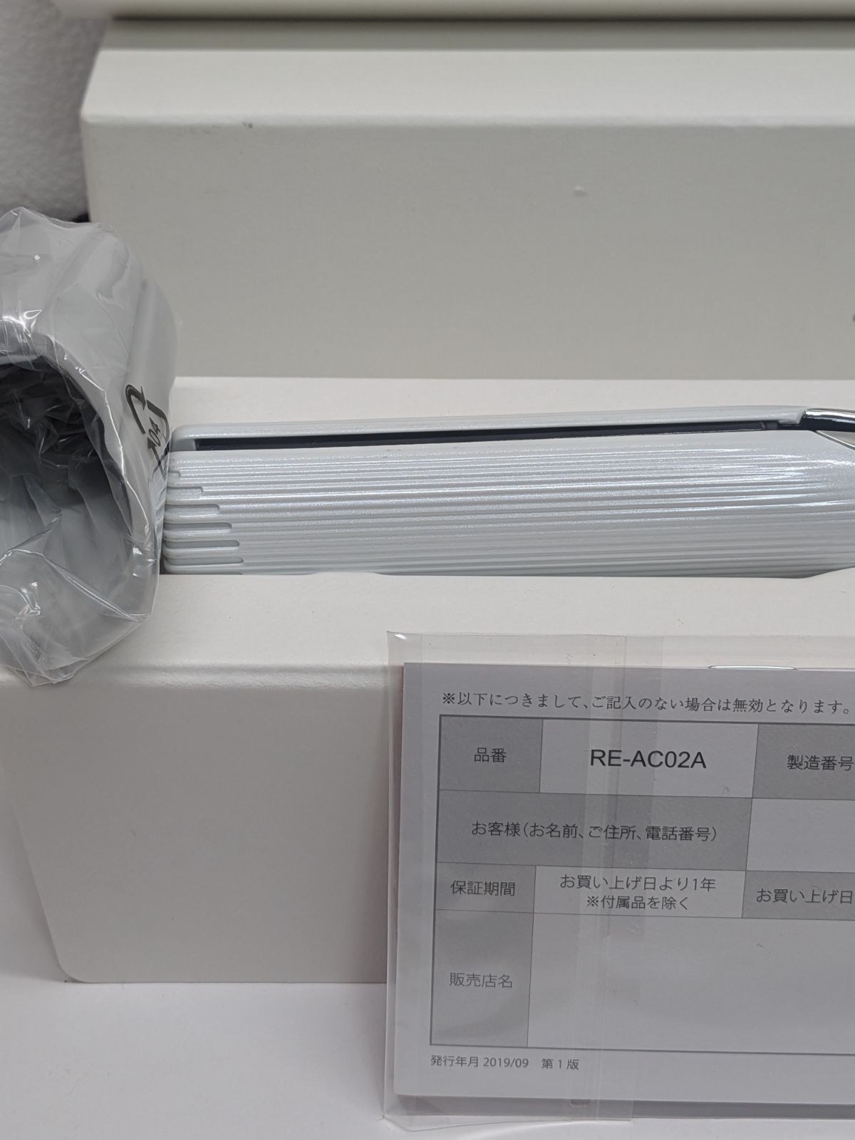 MTGのReFa IRON ホワイト ﻿ 型番 RE-AC 02 A-RIW