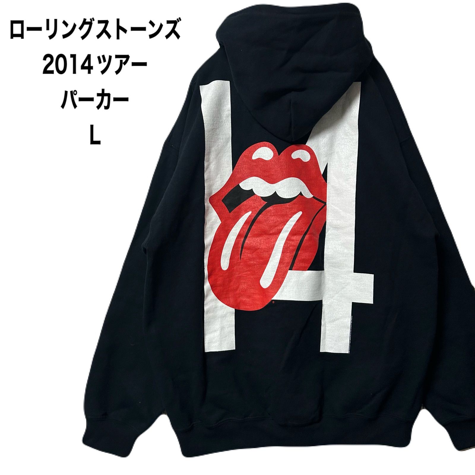 ローリングストーンズ 2014 ツアー ジップアップパーカー GILDAN