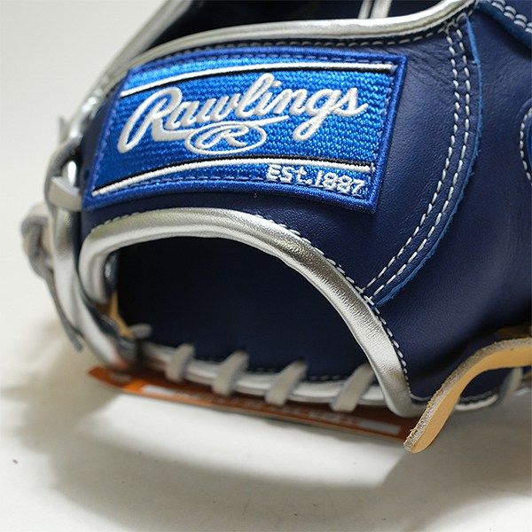 ソフトボール グローブ 大人 ローリングス Rawlings HYPER TECH COLORS オールラウンド用 サイズ 11.75 右投げ インディゴ キャメル -INDCAM キャッチボール 計測器 ソフトボール練習