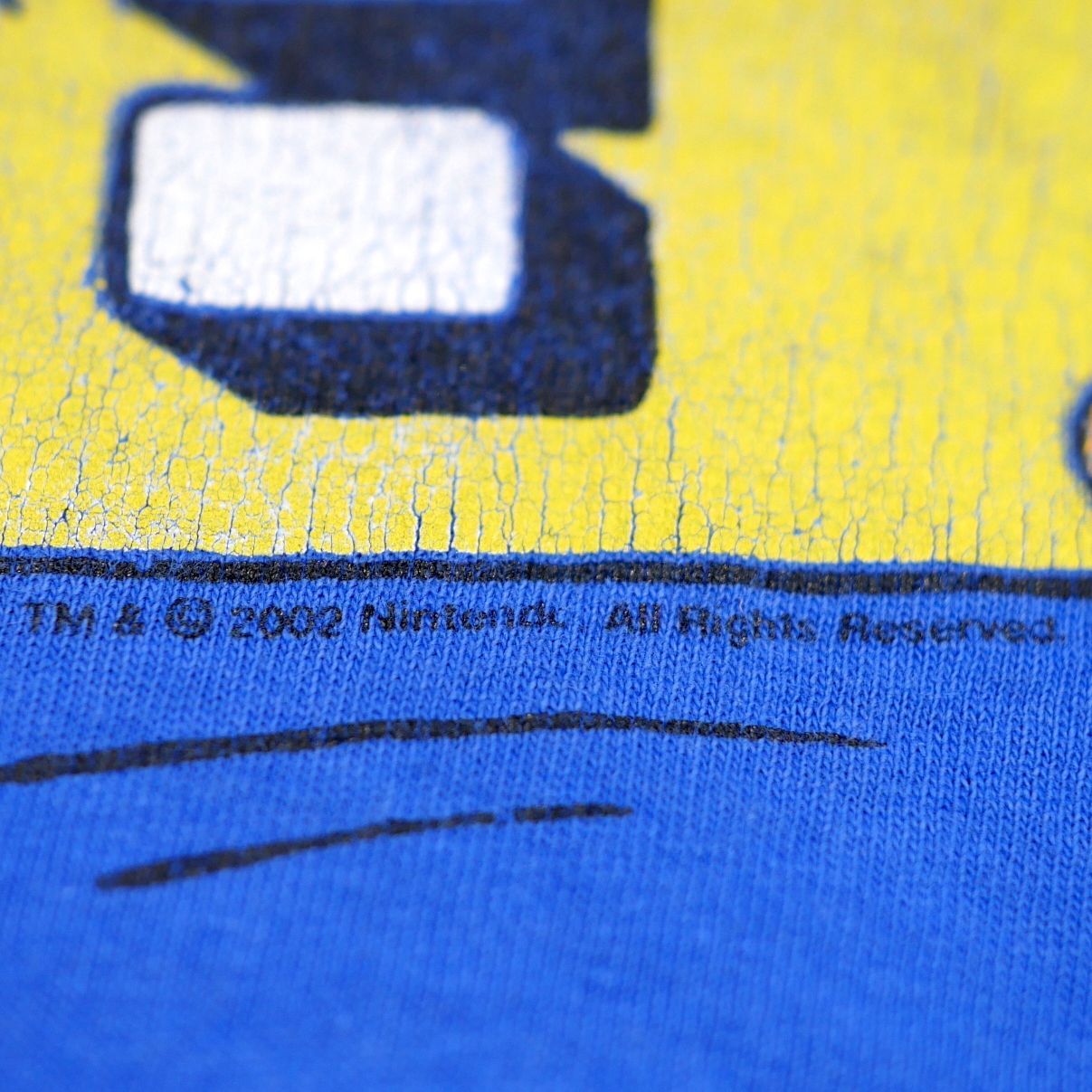 L】00s スーパーマリオブラザーズ しっぽマリオ Tシャツ GILDAN 任天堂 