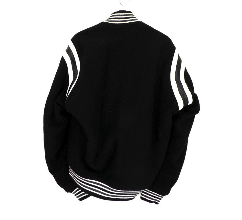 メゾンミハラヤスヒロ Maison Mihara Yasuhiro ベドウィン BEDWIN 25 AW Stadium Jacket ショルダー ロゴ スタジアム ジャケット スタジャン 45606