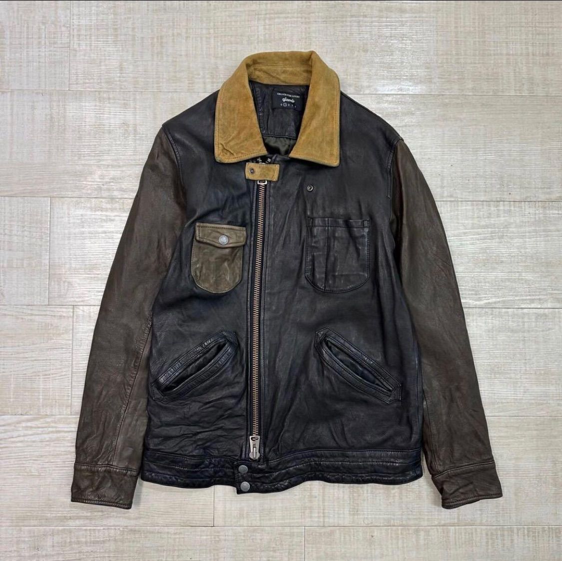 19aw 2019 名作 glamb グラム Blaine leather JKT ブレイン レザー