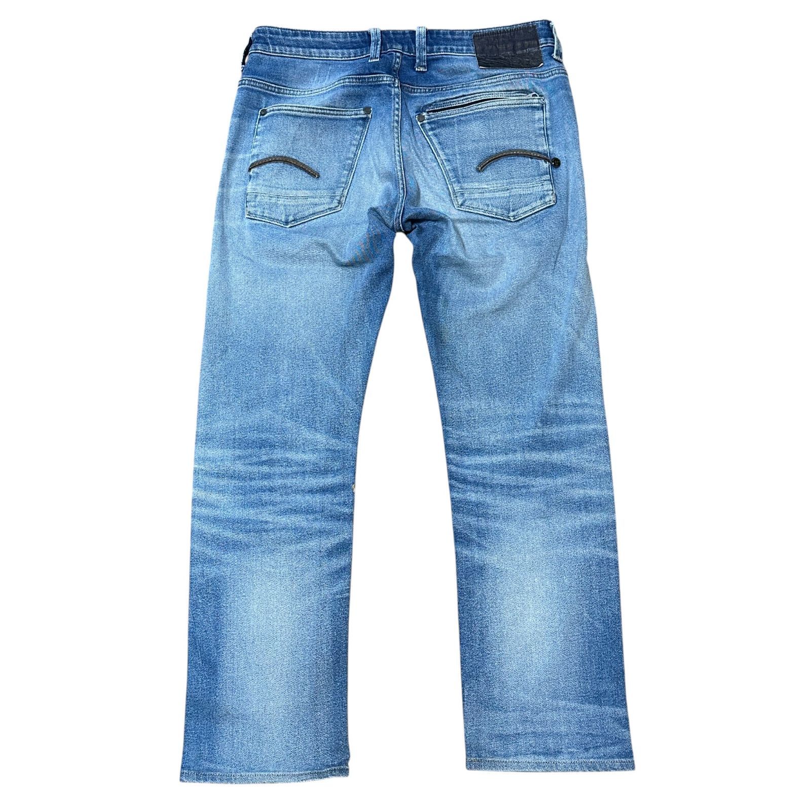 G-STAR RAW ATTACC LOW STRAIGHT ストレートデニム ライトブルー 