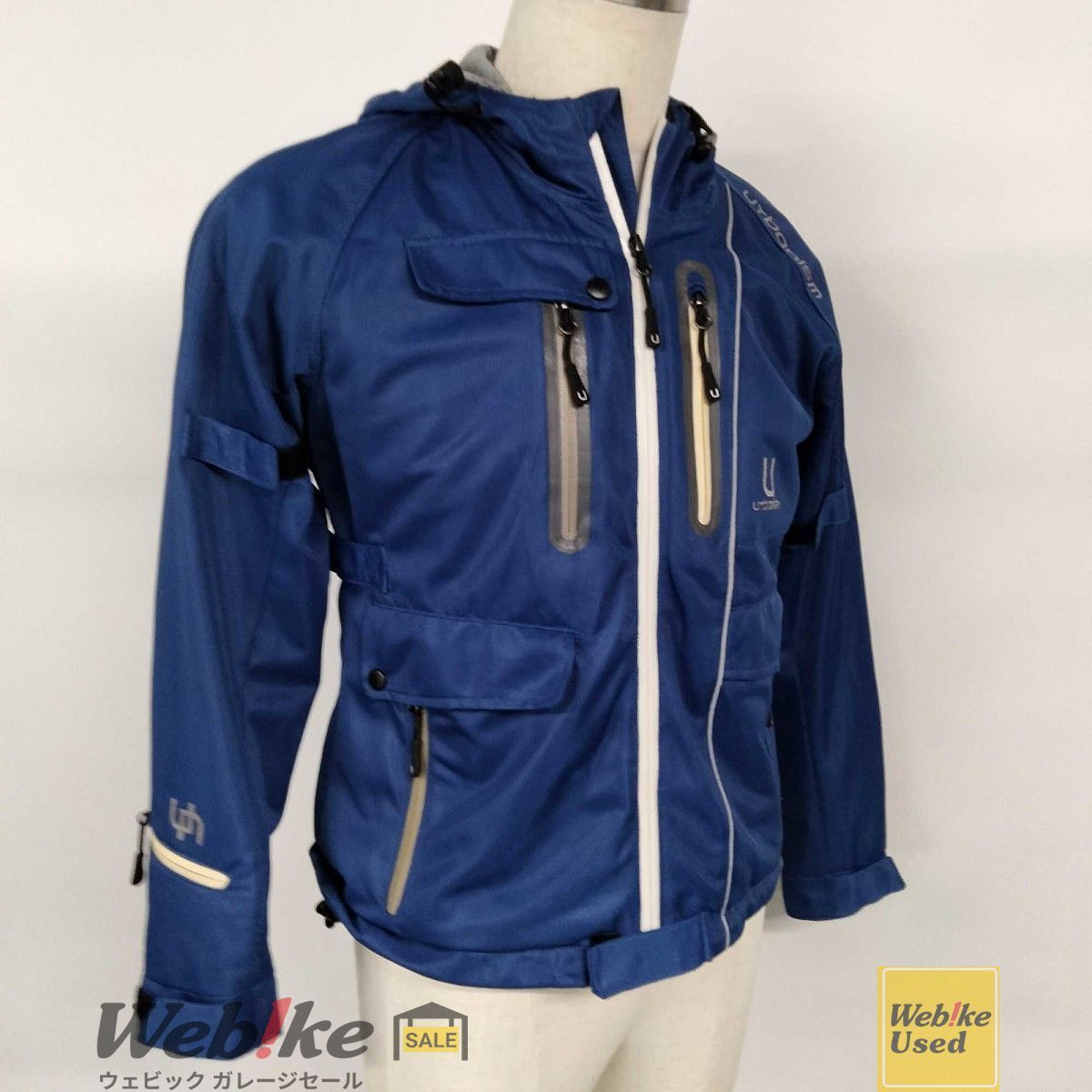 urbanism フーデッドメッシュレディースジャケット UNJ 032 W サイズ WL